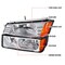 Spec-D Tuning 02-06 Chevrolet Avalanche 1500 Headlight And Bumper Light - Chrome 2LBLH-AVA02-RS - alternate 2